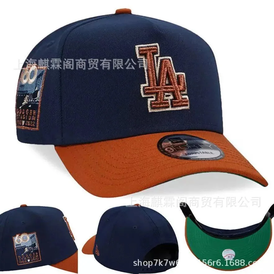 New Era New Era Los Angeles Dodgers Cap Navy Orange Headwear Navy - 1