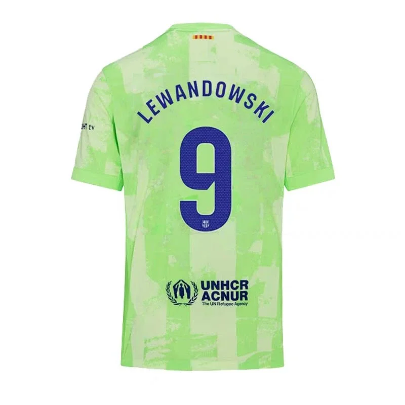 Adidas Adidas Classic Football Lewandowski 9 Jersey Green Green - 1