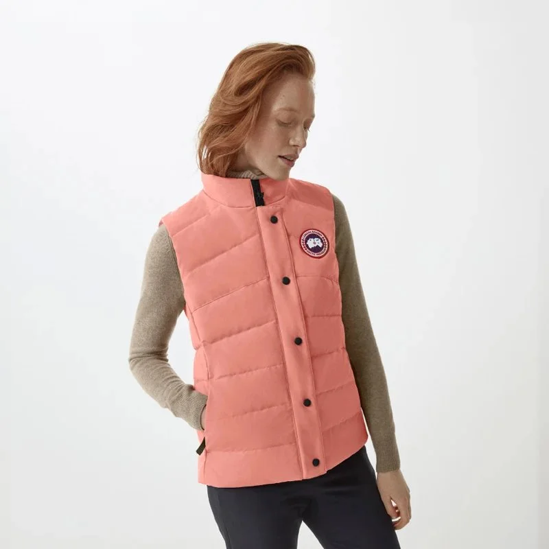 Canada Goose Canada Goose Chilliwack 1666 萱草橙 Women's Vest Orange - 1