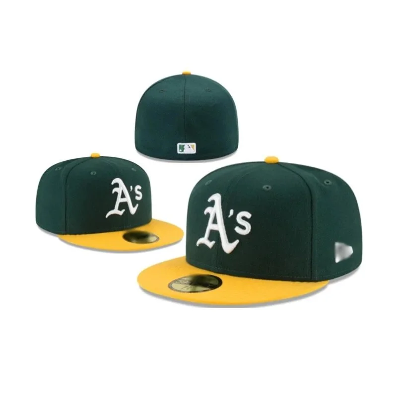 New Era New Era 59FIFTY Oakland Athletics Cap Green/Yellow Green