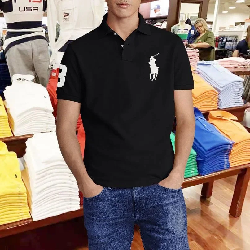 Polo Ralph Lauren Polo Ralph Lauren Black Classic Polo Shirt Black - 1