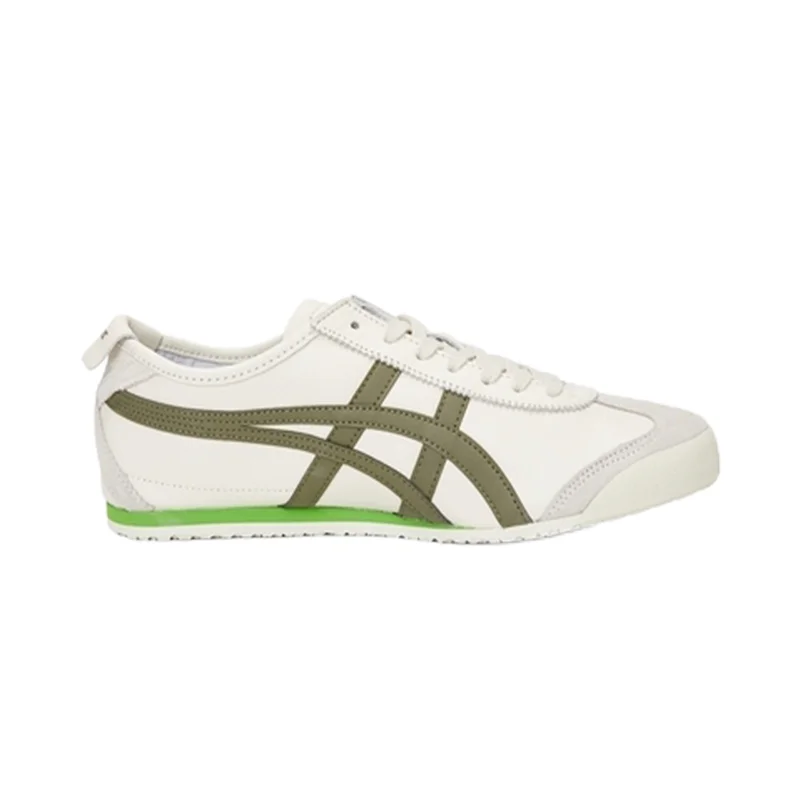 Onitsuka Tiger Onitsuka Tiger Mexico 66 White/Olive Green Sneakers White - 1