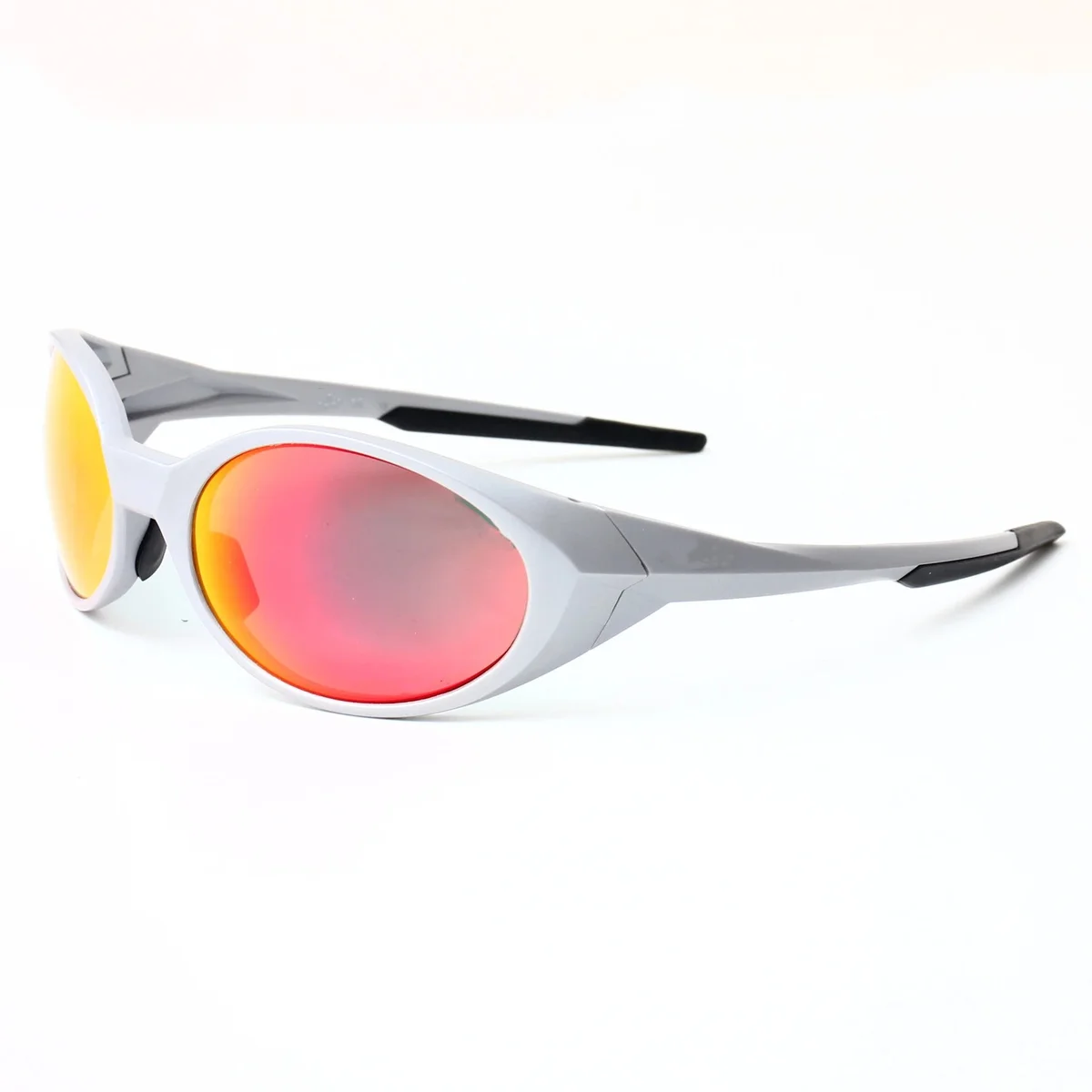 Other Silver/Red Reflective Sport Sunglasses Silver