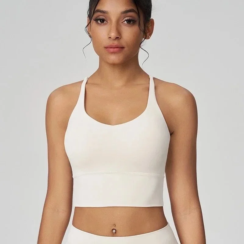 Other Sports Bra Ivory White Crop Top Cream - 1