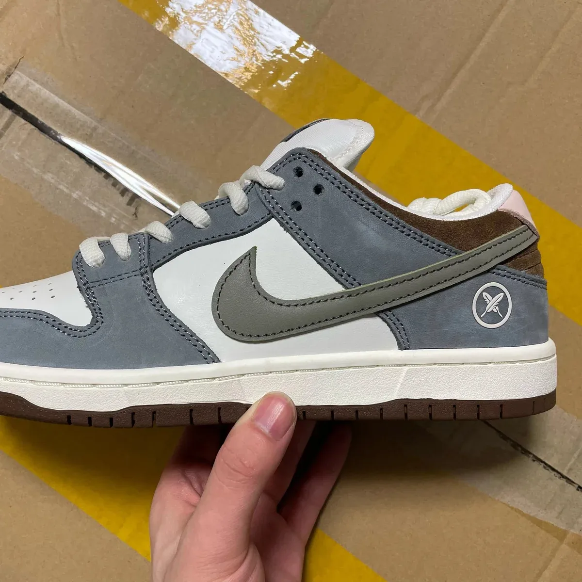 Nike Nike Dunk Low Yuto Horigome Grey White Sneakers Grey - 1