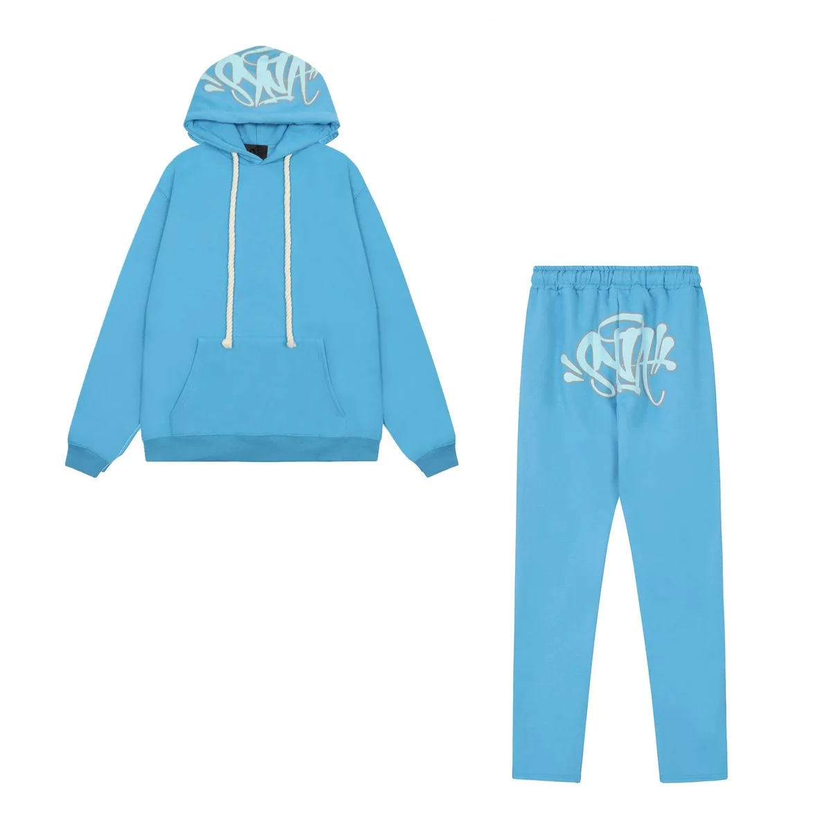 Stussy Stussy Stüssy Light Blue Co-ord Set Blue