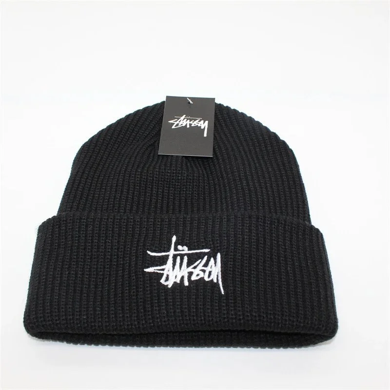 Stussy Stussy Basic Logo Black Beanie Black - 1