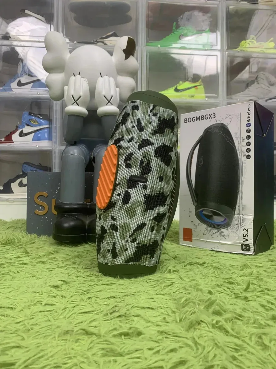 Other BOGMBGX3 Green Camo Wireless Speaker Green