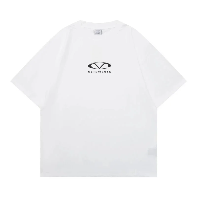 Vetements Vetements White Logo T-Shirt White - 1