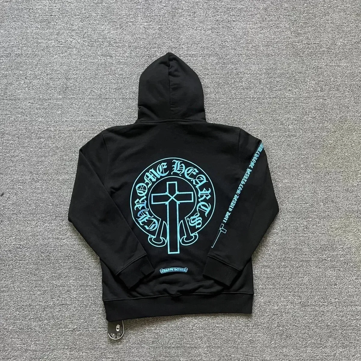 Chrome Hearts Chrome Hearts CH Cross Black Hoodie Black