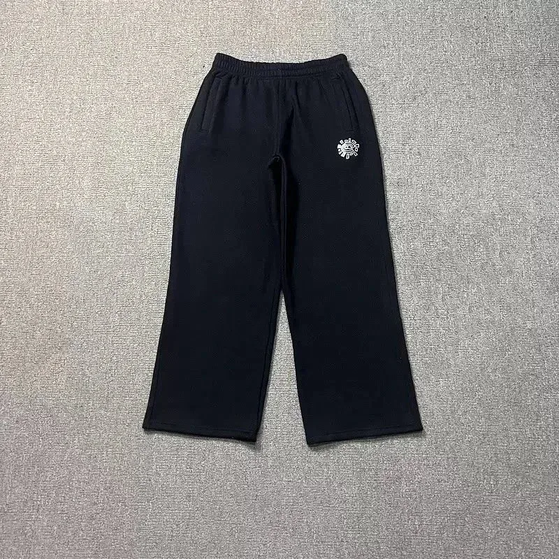 Other Black Solid Sweatpants Black - 1
