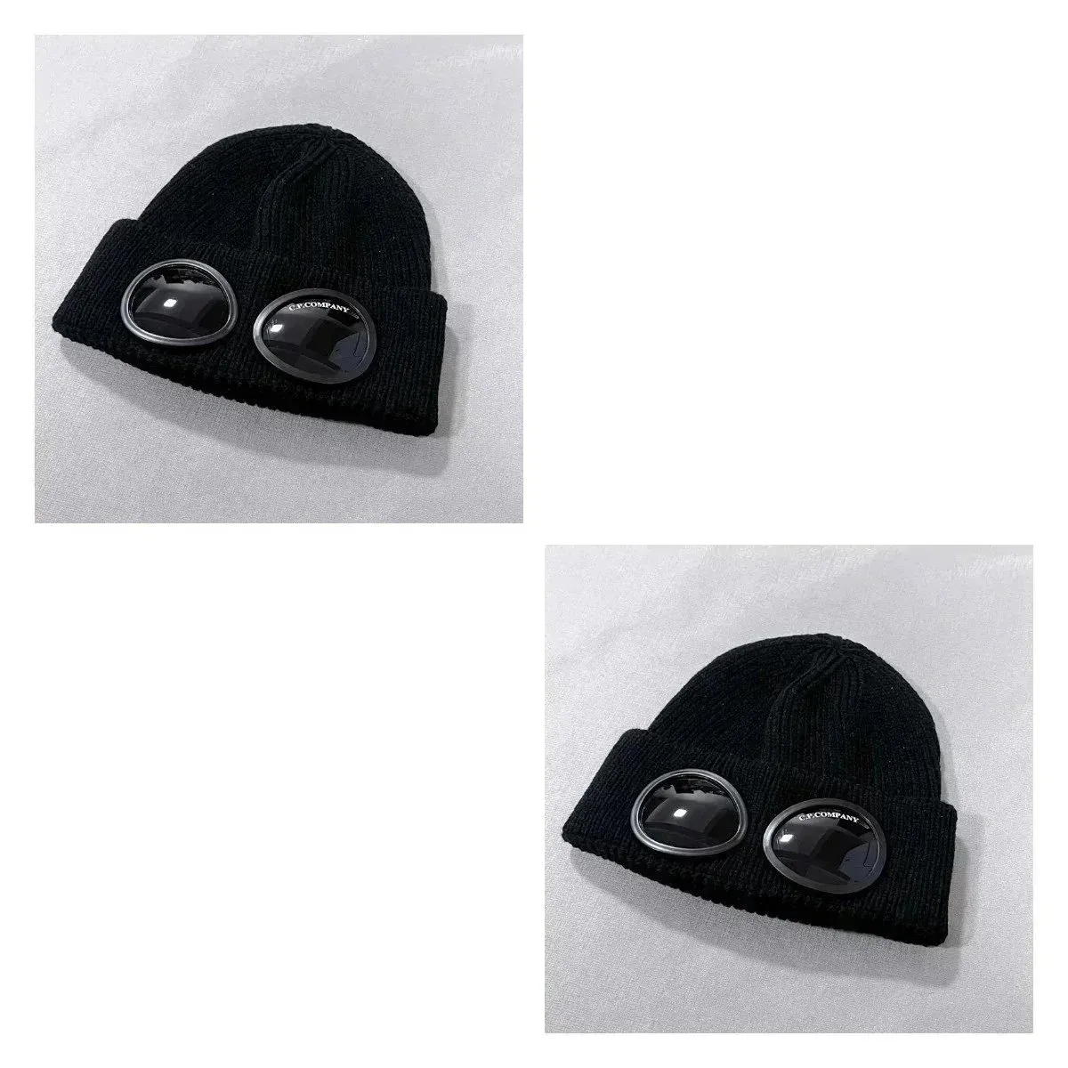 CP Company CP Company Goggle Beanie Black Headwear Black - 1