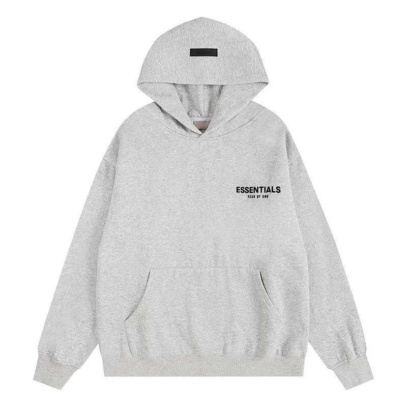 Essentials Fear of God Essentials Heather Grey Hoodie Grey - 1