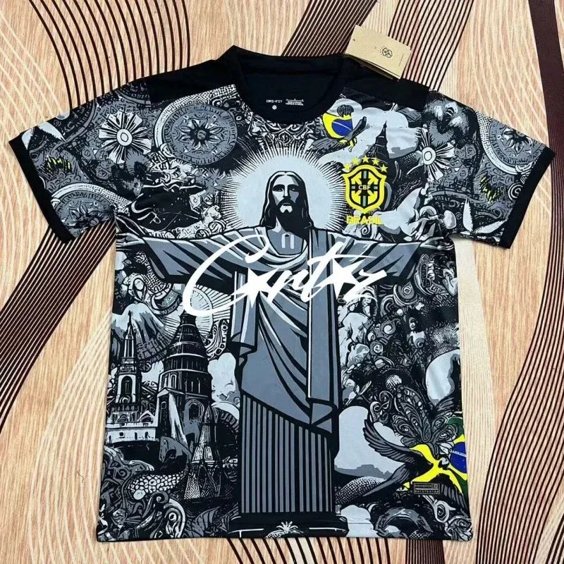 Corteiz Corteiz 2425 Brazilian Goddess Special Ed T-Shirt Black - 1