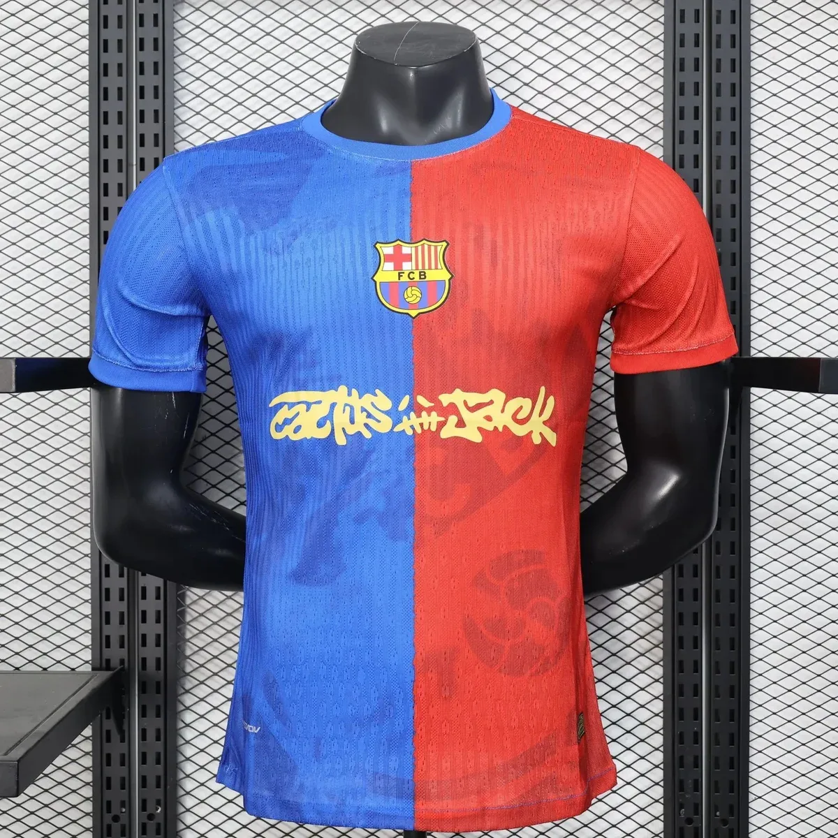 Adidas Adidas FC Barcelona 24/25 Red Blue Jersey Red - 1