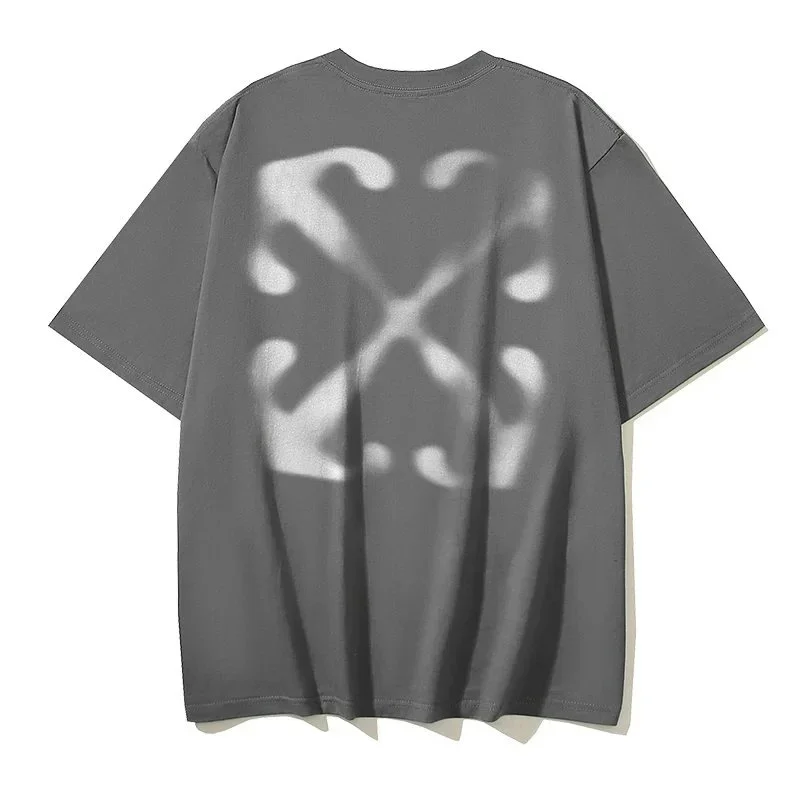 Off-White Off-White Off-92-04 Charcoal T-Shirt Grey - 1
