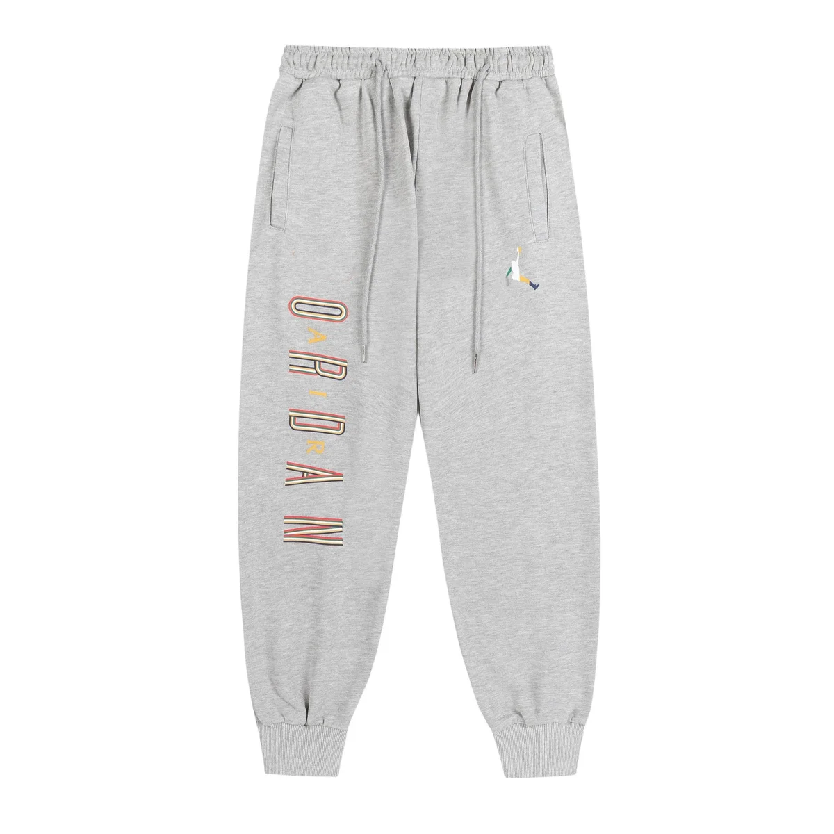 Jordan Jordan Air Jordan Sweatpants 803 Grey Bottoms Grey - 1