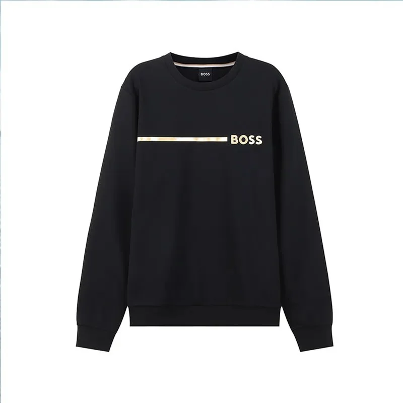Hugo Boss Hugo Boss Black/Gold Stripe Sweatshirt Black - 1