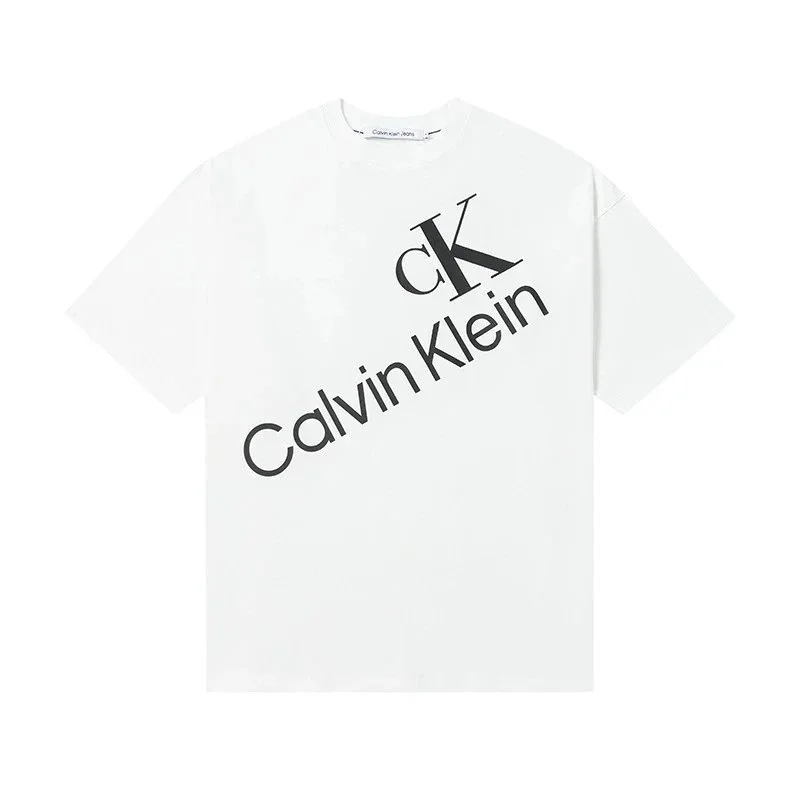 Calvin Klein Calvin Klein CK Monogram White T-Shirt White - 1