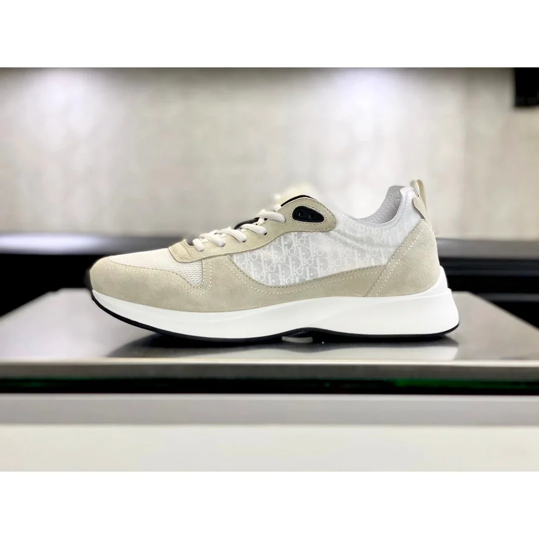 Dior Dior Air Force 1 Monogram Beige Sneakers Beige - 1
