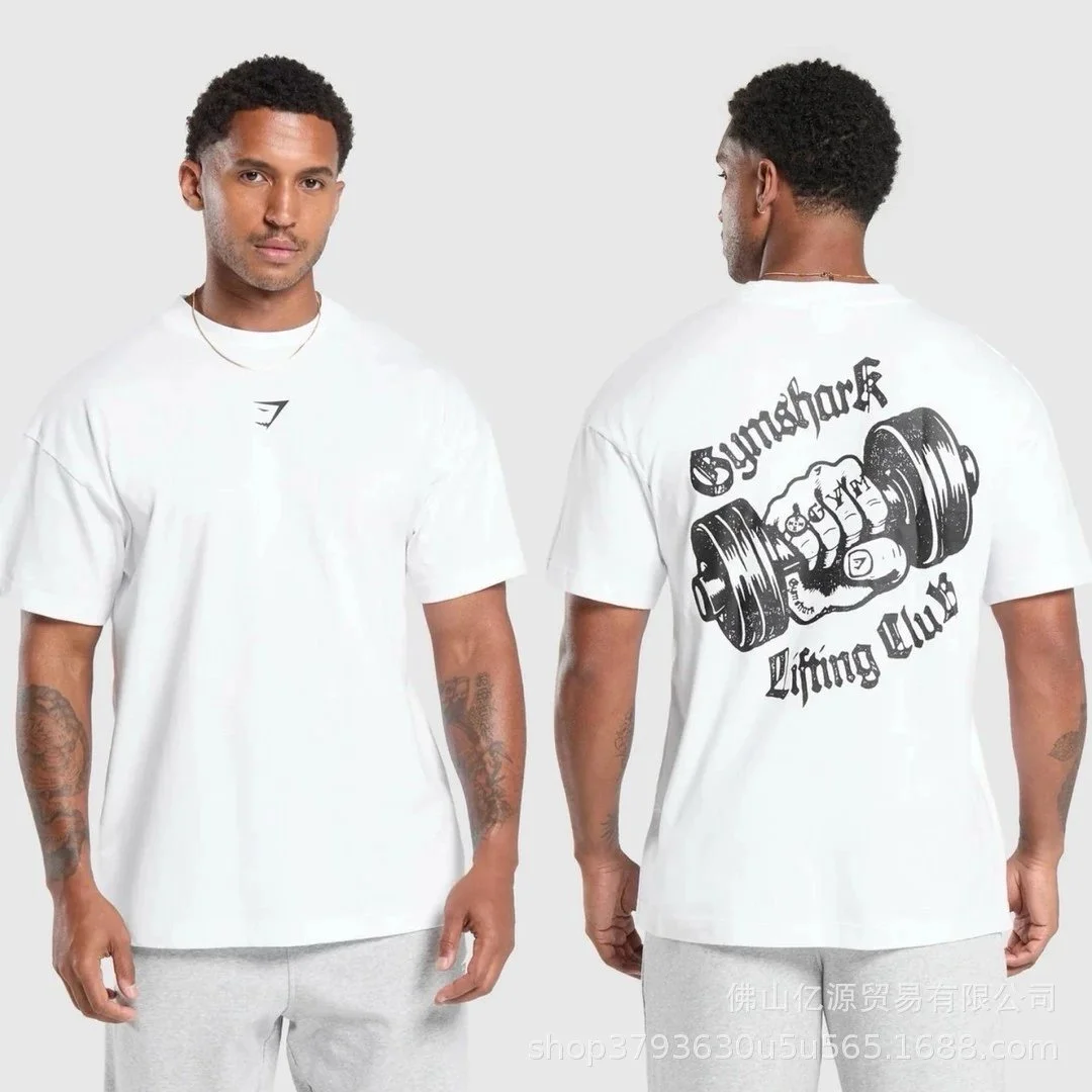 Gymshark Gymshark Lifting Club White T-Shirt White - 1