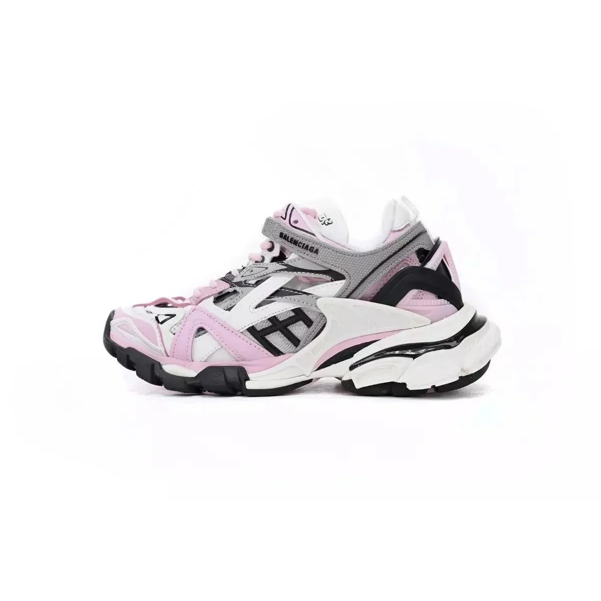 Balenciaga Balenciaga Triple S Pink White Sneakers Multicolor