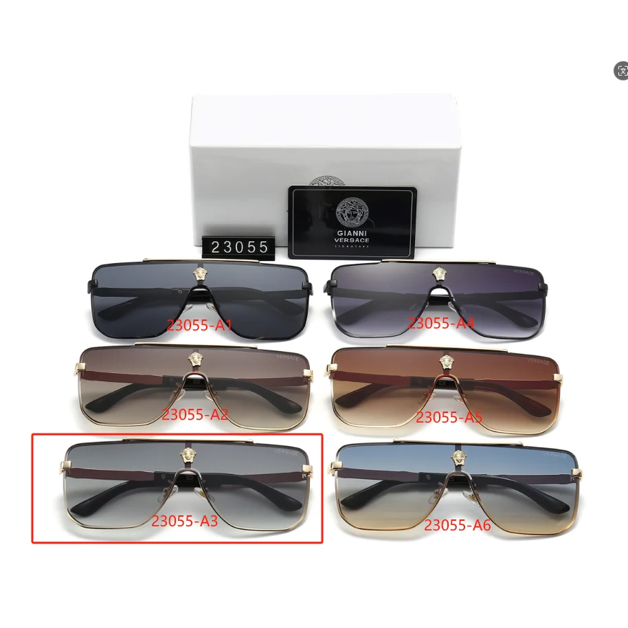 Versace Versace Medusa 23055-A3 Gradient Brown Sunglasses Brown