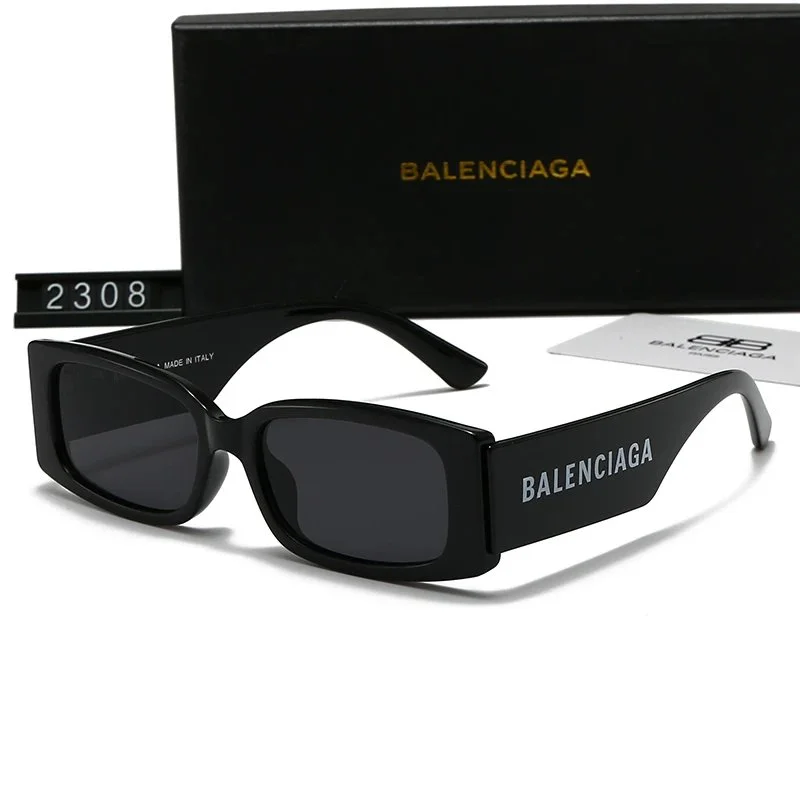 Balenciaga Balenciaga 2308-F Rectangular Sunglasses Black