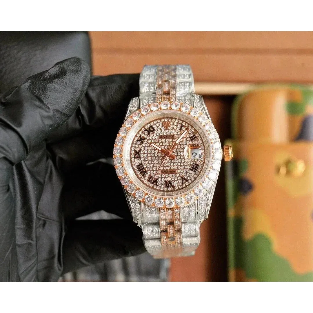 Rolex Rolex Datejust Rose Gold & Diamond Watch Gold