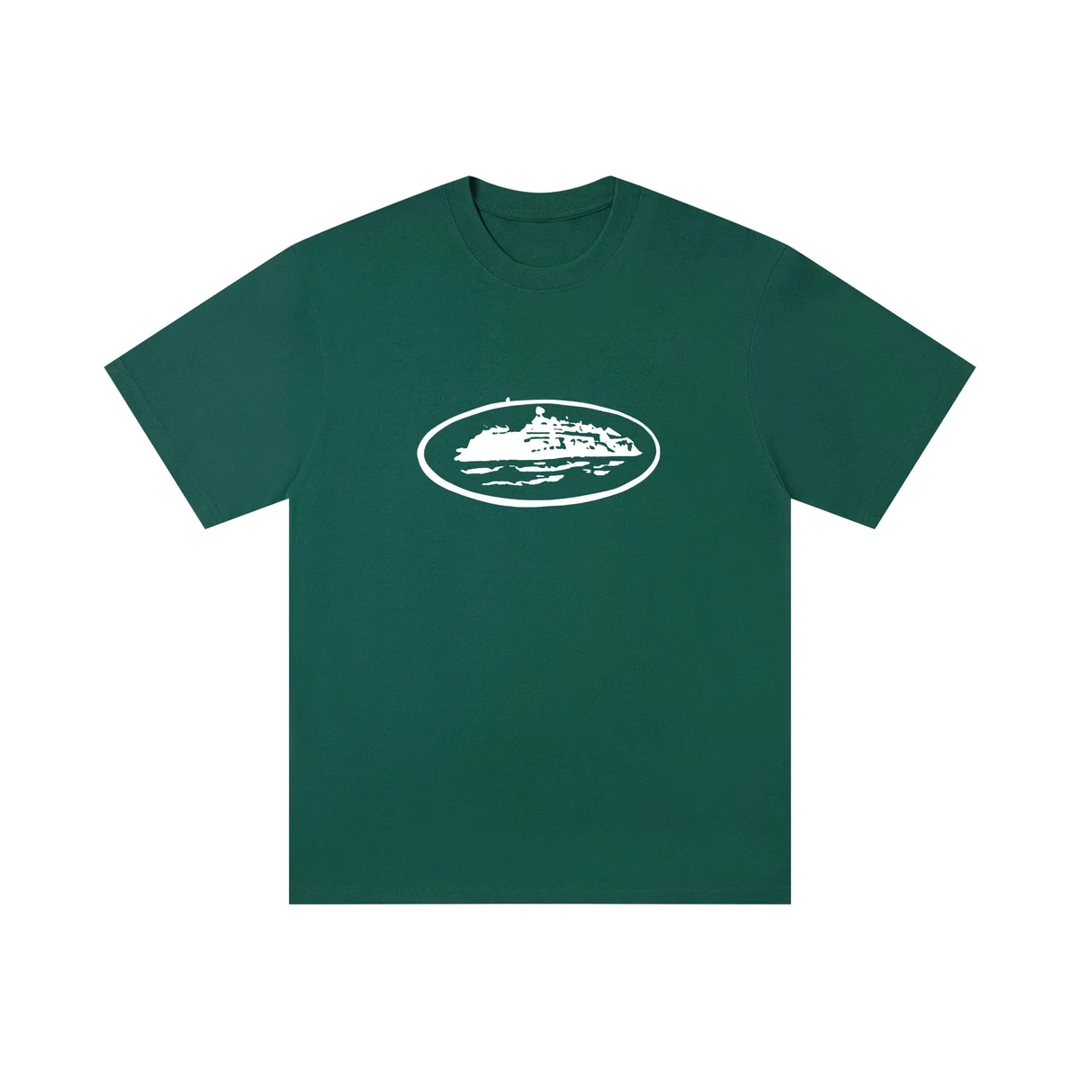 Other Green Island Graphic T-Shirt Green - 1