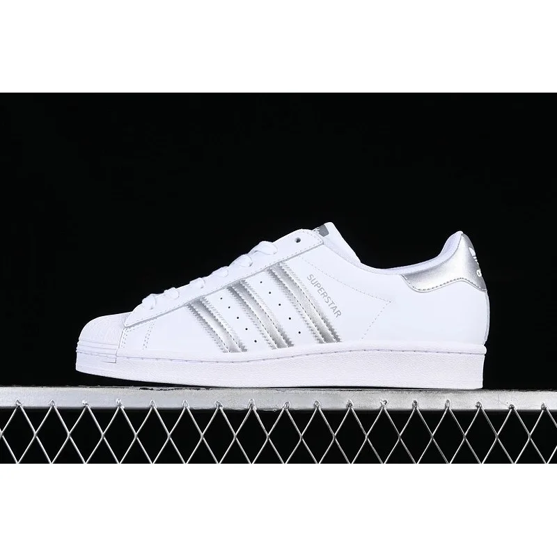 Adidas Adidas Superstar White/Silver Sneakers White - 1