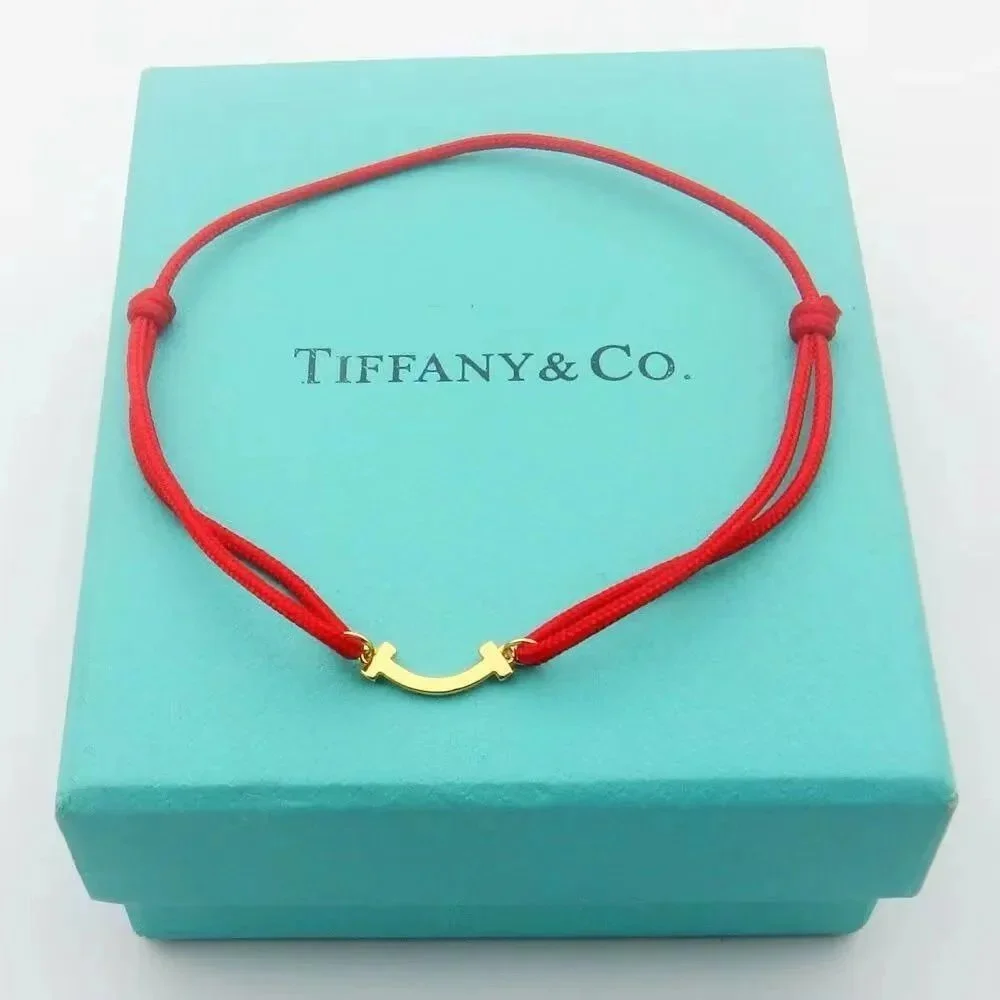 Tiffany & Co. Tiffany & Co. Return to Tiffany Smile Bracelet Red Red - 1