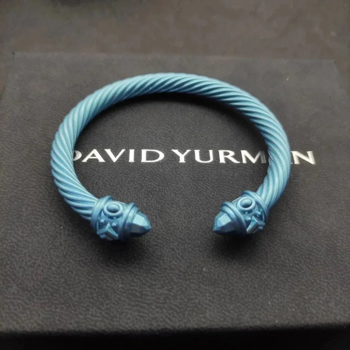 David Yurman David Yurman Cable Knot Bracelet Blue Jewelry Blue - 1