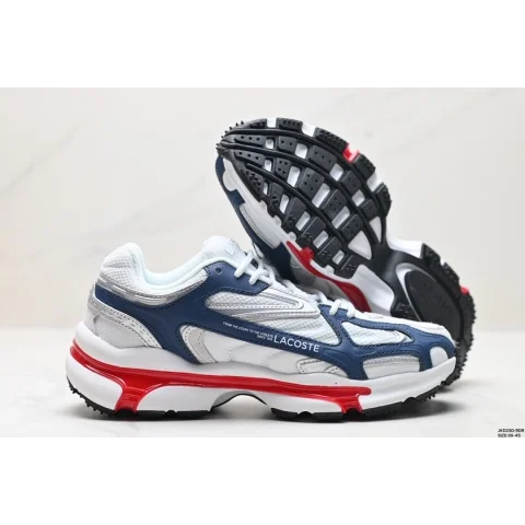 Lacoste Lacoste LCS R800 White/Blue Red Sneakers White - 1