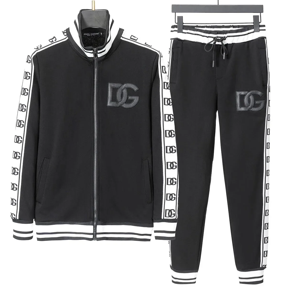 Dior Dior Dior Oblique Black/White Tracksuit Black