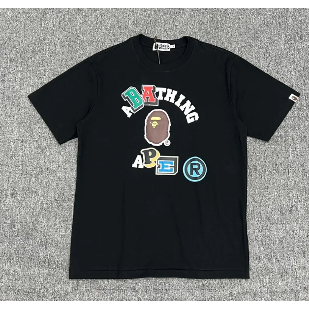 A Bathing Ape A Bathing Ape BAPE STA Black T-Shirt Black - 1