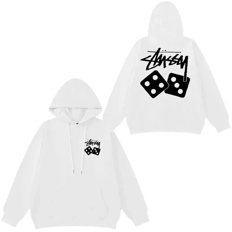 Stussy Stussy Shooters White/Black Hoodie White - 1