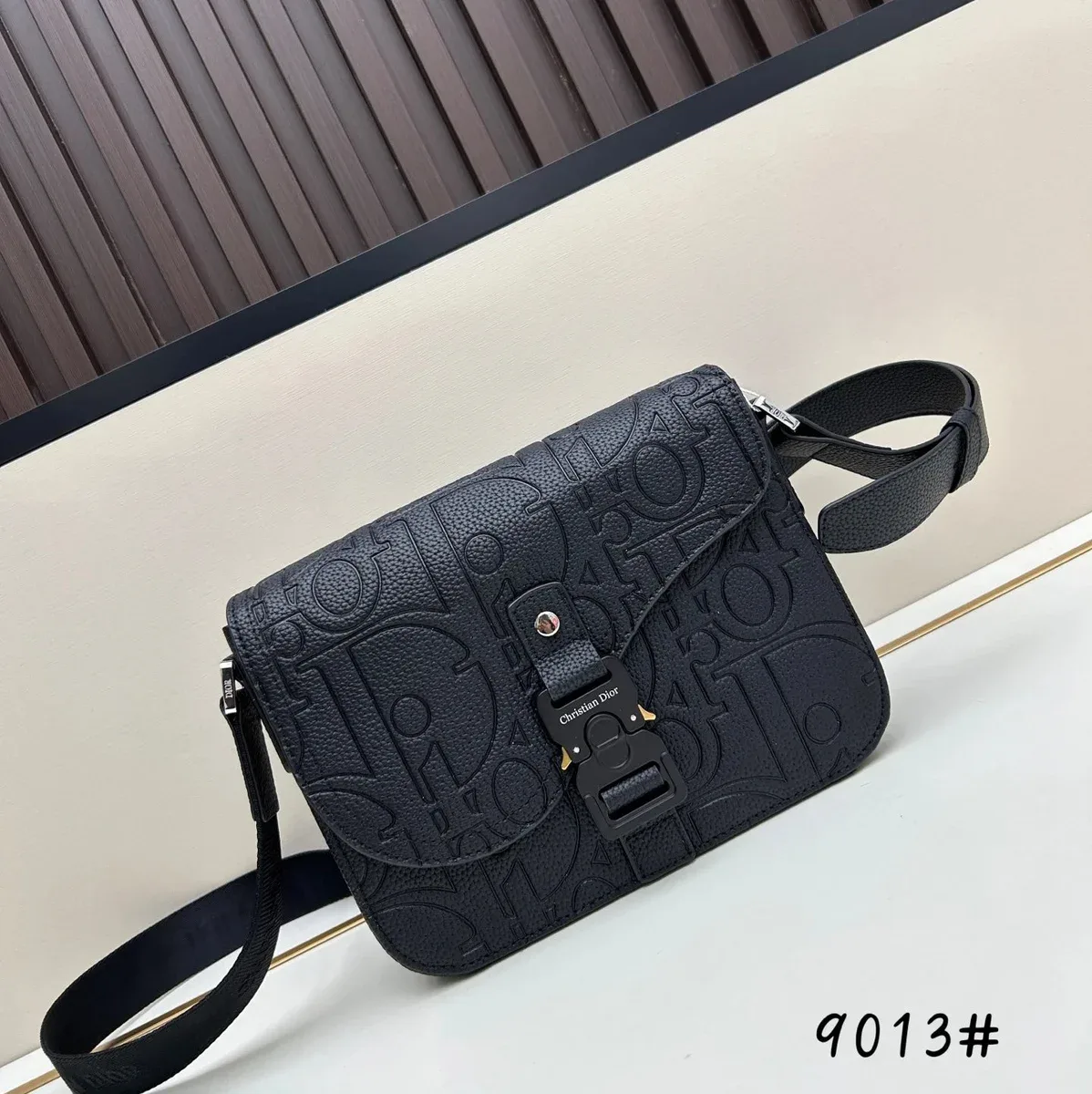 Dior Dior Oblique Black Crossbody Bag Black
