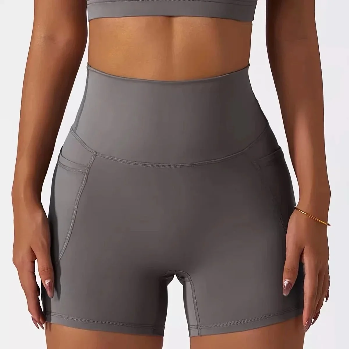 Other Ultimate Grey Biker Shorts Grey - 1