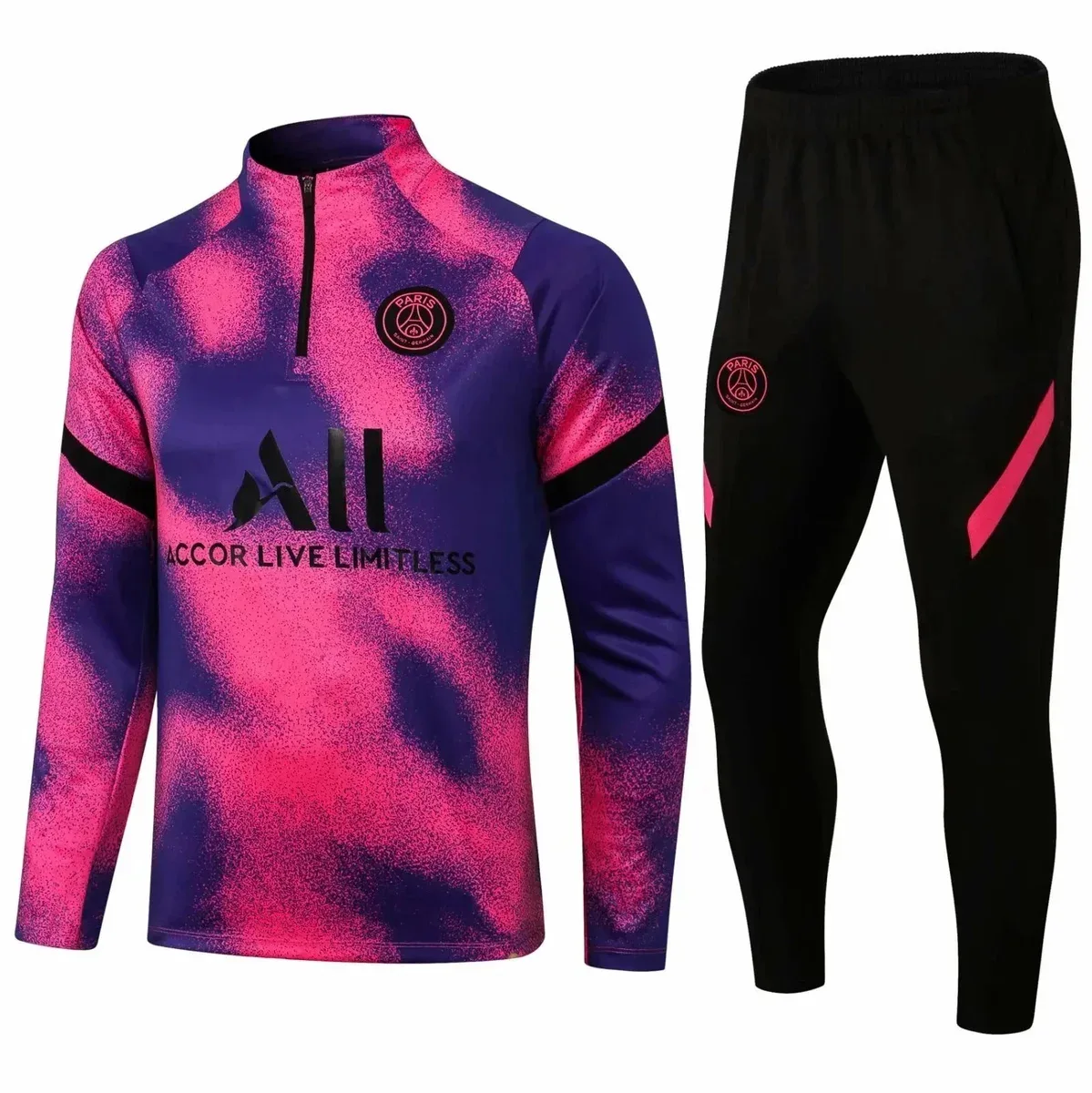 Nike Nike Air Max Paris Saint-Germain Training Set Pink/Black Tracksuit Pink - 1