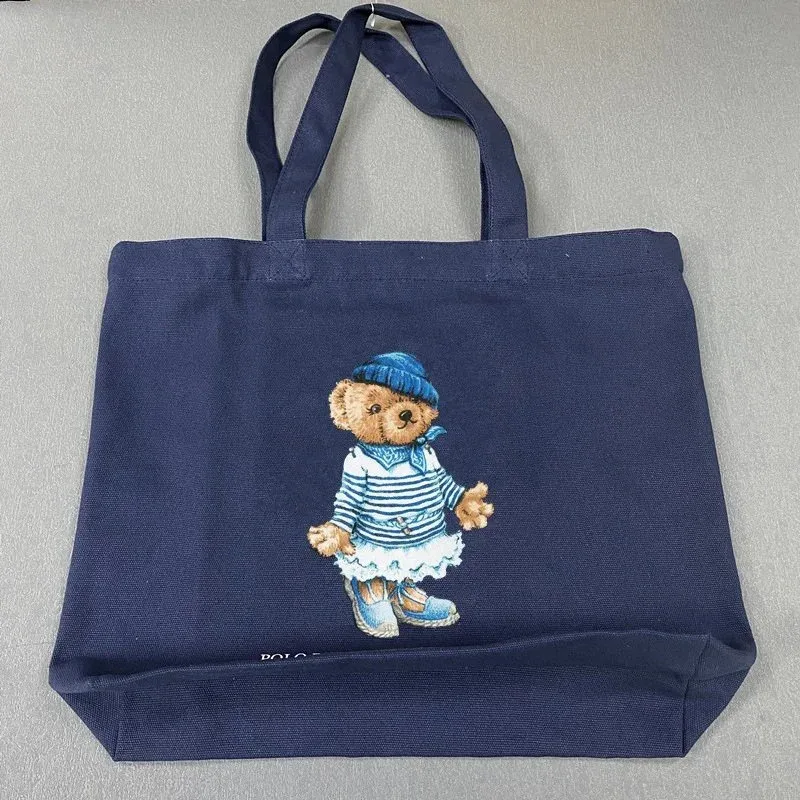 Polo Ralph Lauren Polo Ralph Lauren Bear Tote Bag Navy Blue Navy - 1
