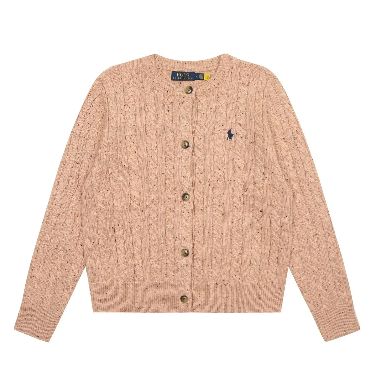 Polo Ralph Lauren Polo Ralph Lauren Cable Knit Cardigan Beige Beige - 1