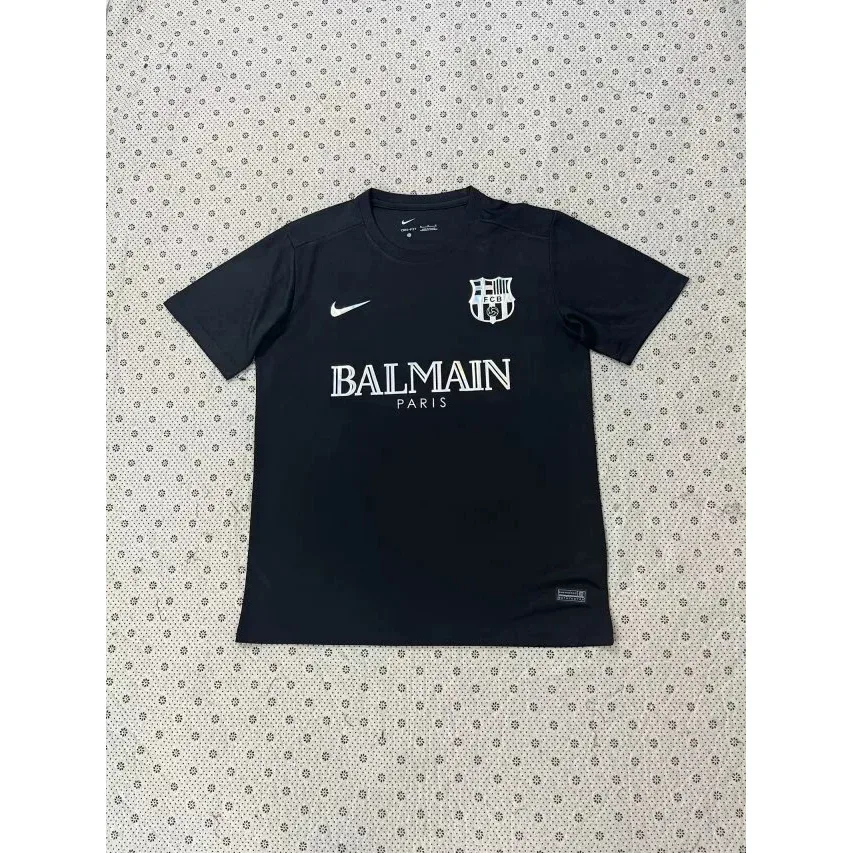 Nike Nike x Balmain FC Barcelona Black T-Shirt Black