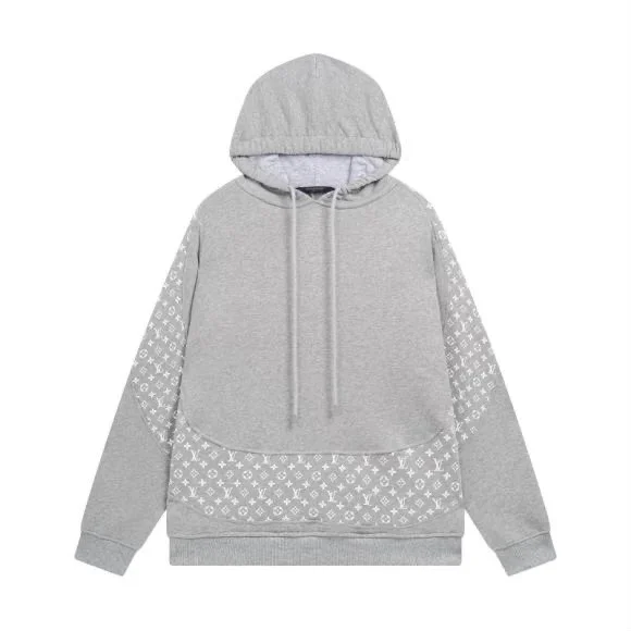 Louis Vuitton Louis Vuitton Monogram Heather Grey Hoodie Grey