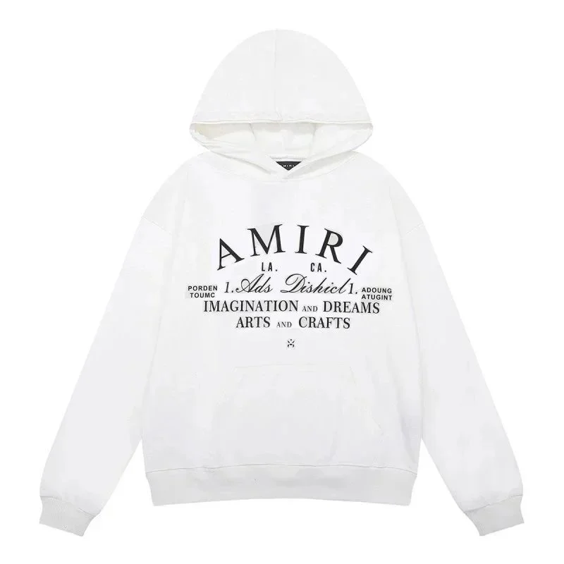 Amiri Amiri White Imagination Hoodie White - 1