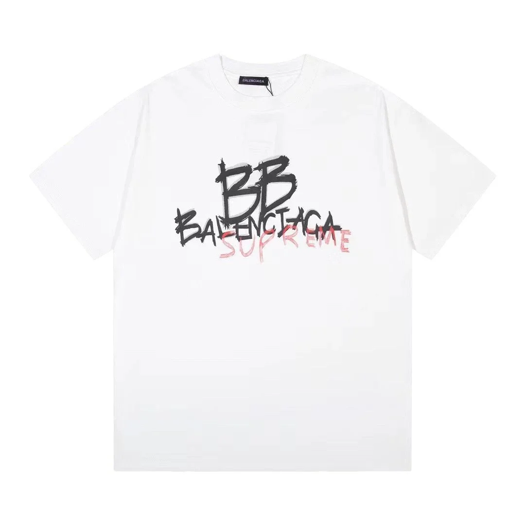 Balenciaga Balenciaga BB Supreme White T-Shirt White - 1
