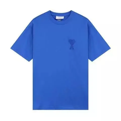 Ami Paris Ami Paris Bear T-Shirt Royal Blue Blue - 1