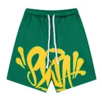 Other Green YN1495 Printed Shorts Green - 1