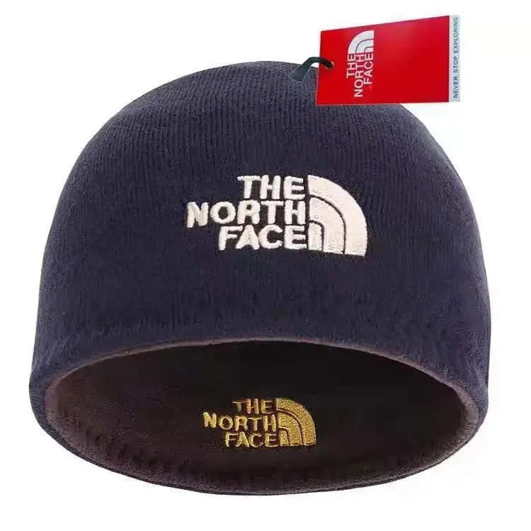The North Face The North Face Beanie Navy Solid Headwear Navy