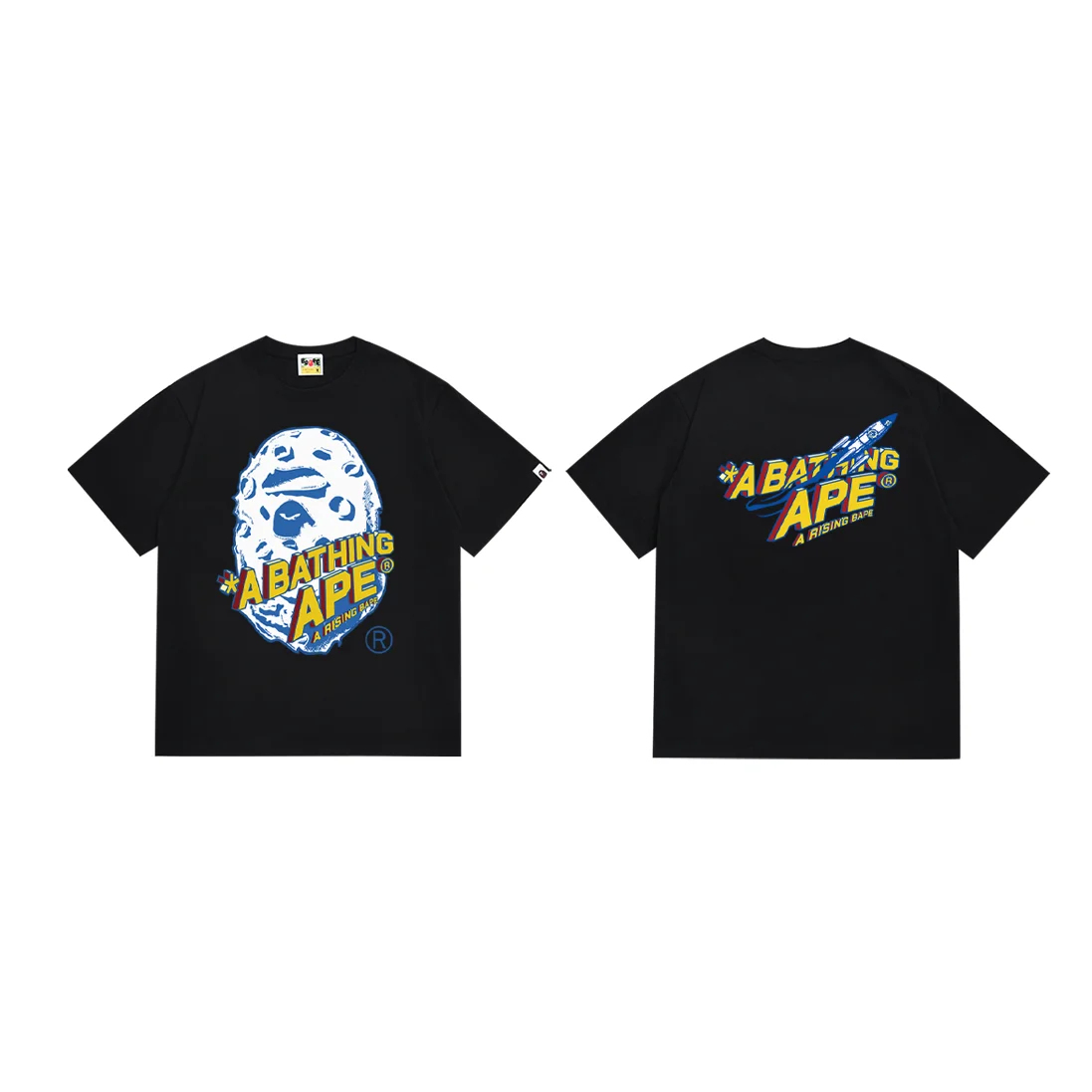 A Bathing Ape BAPE BAPE STA Triple Black T-Shirt Black - 1